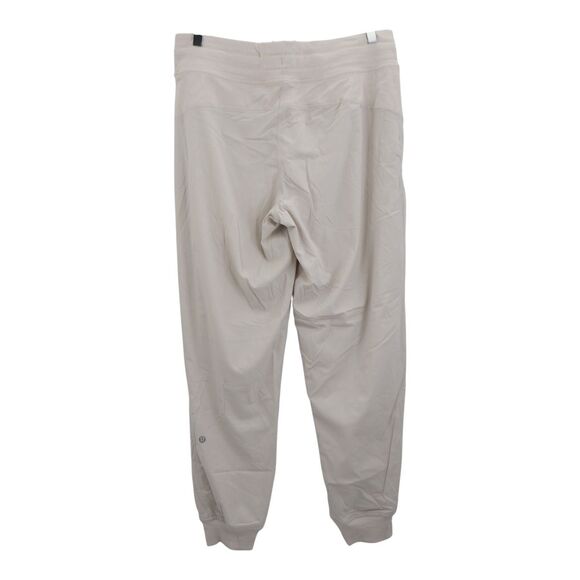 Lululemon Dance Studio Medium Rise Joggers Lined Size 10 White Opal NWT - Picture 5 of 10